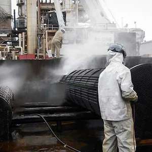 پک ابزار دقیق واتر بلاست مخازن نفت و گاز